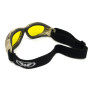 Очки защитные с уплотнителем Global Vision Eliminator Camo Forest (yellow), желтые в камуфлированной оправе