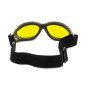 Очки защитные с уплотнителем Global Vision Eliminator Camo Forest (yellow), желтые в камуфлированной оправе