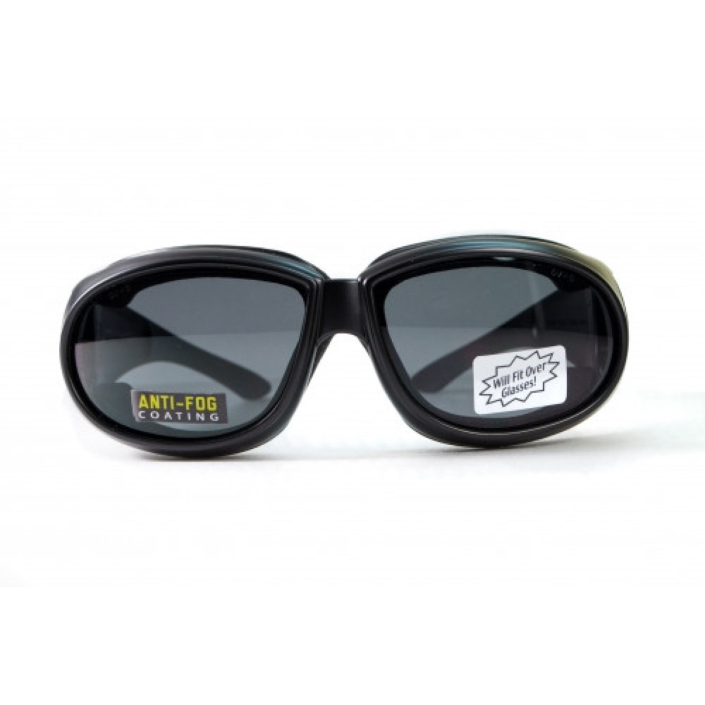 Очки защитные с уплотнителем Global Vision Outfitter (gray) Anti-Fog, серые