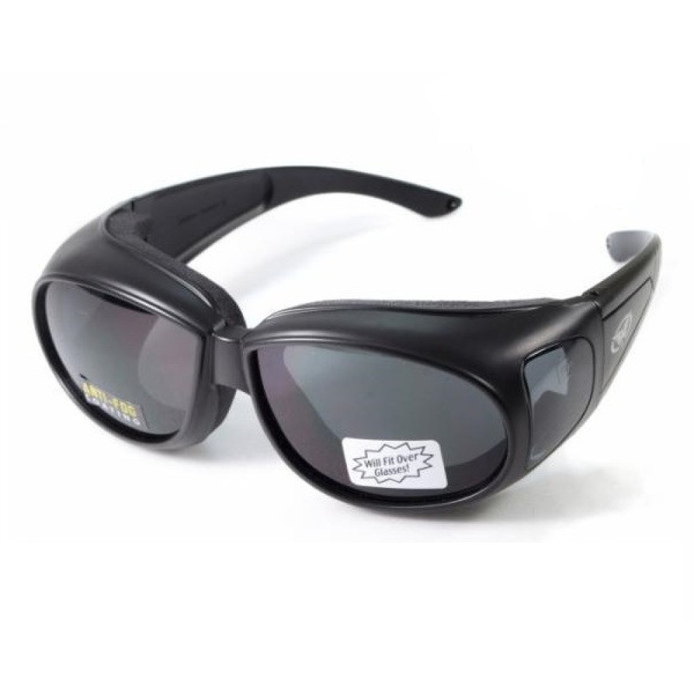 Очки защитные с уплотнителем Global Vision Outfitter (gray) Anti-Fog, серые
