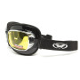 Очки защитные с уплотнителем Global Vision Retro Joe (yellow) желтые