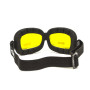 Очки защитные с уплотнителем Global Vision Retro Joe (yellow) желтые