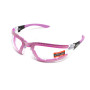 Очки защитные с уплотнителем Global Vision Ruthless Purple (clear) Anti-Fog, прозрачные в фиолетовой оправе