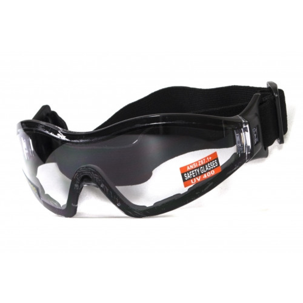 Очки защитные с уплотнителем Global Vision Z-33 (clear) Anti-Fog, прозрачные
