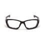 Очки защитные с уплотнителем Pyramex Atrex Gray (clear) Anti-Fog, прозрачные в серой оправе