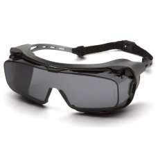 Очки защитные с уплотнителем Pyramex Cappture-Plus (gray) Super Anti-Fog H2MAX, серые