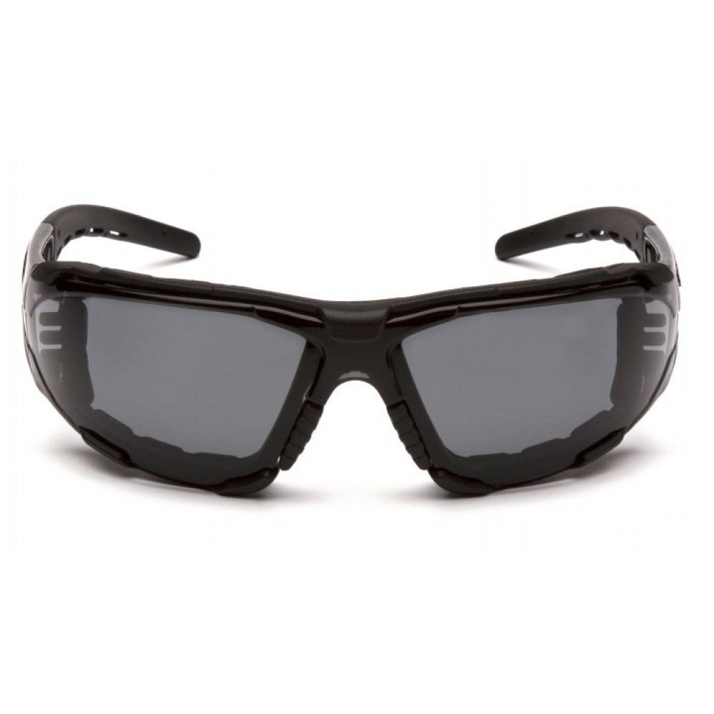 Очки защитные с уплотнителем Pyramex Fyxate (gray) Super Anti-Fog H2MAX, серые