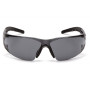 Очки защитные с уплотнителем Pyramex Fyxate (gray) Super Anti-Fog H2MAX, серые