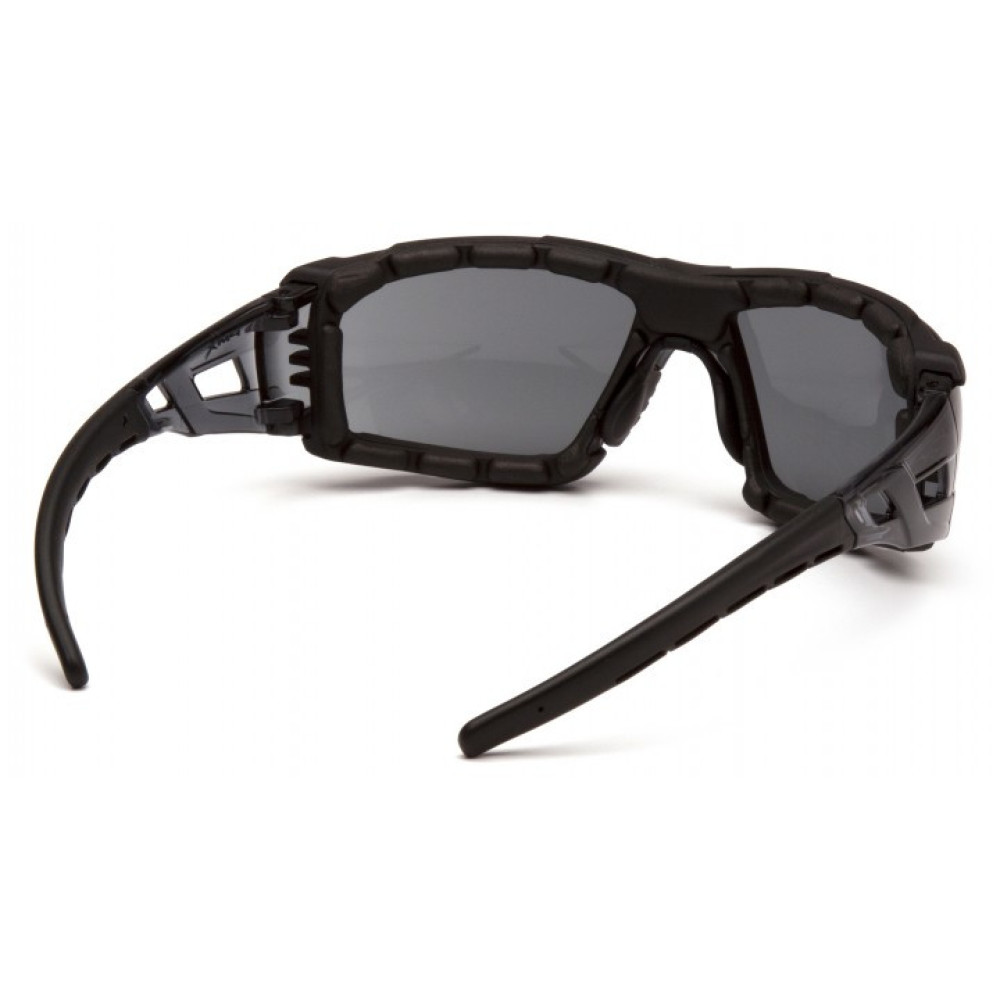 Очки защитные с уплотнителем Pyramex Fyxate (gray) Super Anti-Fog H2MAX, серые