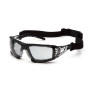 Очки защитные с уплотнителем Pyramex Fyxate (light gray) H2MAX Anti-Fog, светло-серые полутёмные