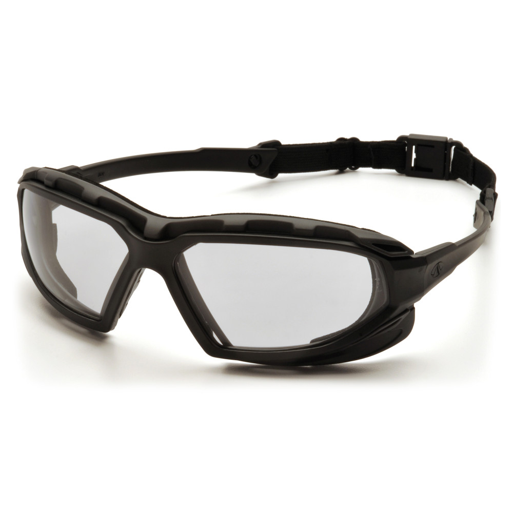 Очки защитные с уплотнителем Pyramex Highlander-Plus (clear) Anti-Fog, прозрачные