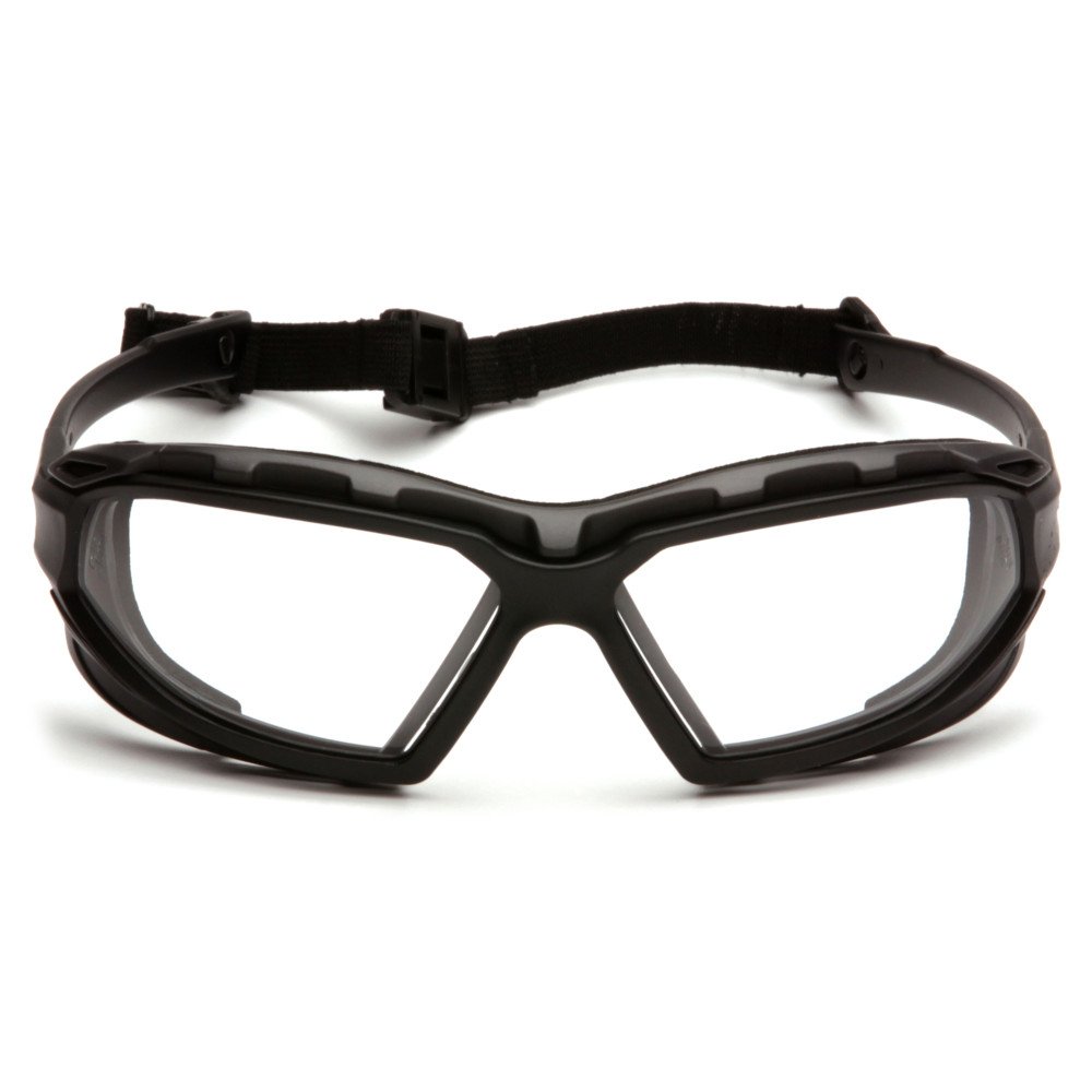 Очки защитные с уплотнителем Pyramex Highlander-Plus (clear) Anti-Fog, прозрачные