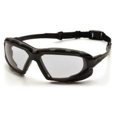 Очки защитные с уплотнителем Pyramex Highlander-Plus (clear) Anti-Fog, прозрачные