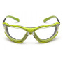 Очки защитные с уплотнителем Pyramex Proximity Black-lime (clear) Anti-Fog, прозрачные