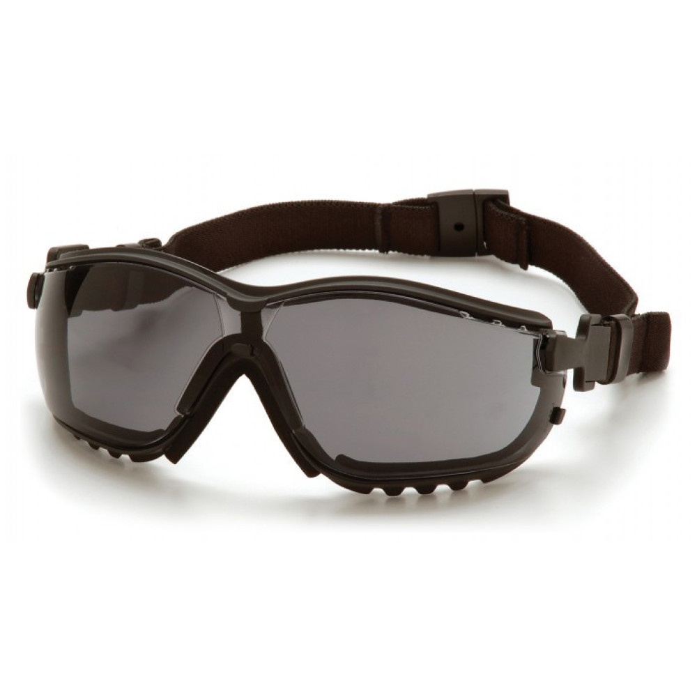 Очки защитные с уплотнителем Pyramex V2G (gray) Anti-Fog, серые