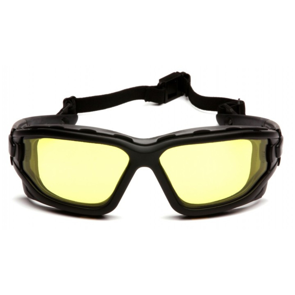 Очки защитные с уплотнителем Pyramex i-Force XL (Anti-Fog) (amber) желтые