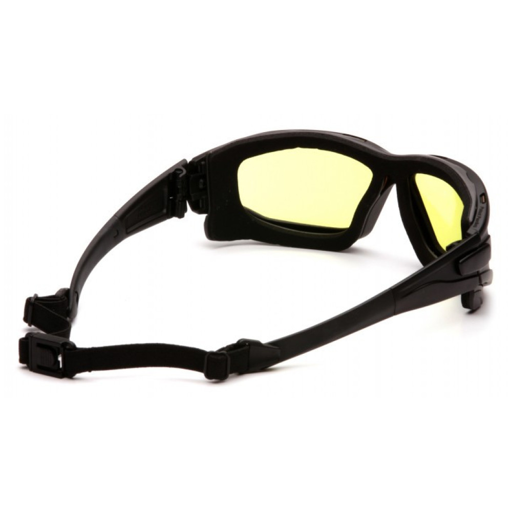 Очки защитные с уплотнителем Pyramex i-Force XL (Anti-Fog) (amber) желтые