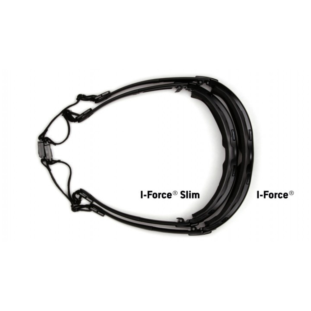 Очки защитные с уплотнителем Pyramex i-Force XL (Anti-Fog) (clear) прозрачные