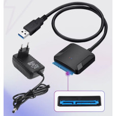 Переходник USB 3.0 - SATA для HDD / SSD 2.5' - 3.5'