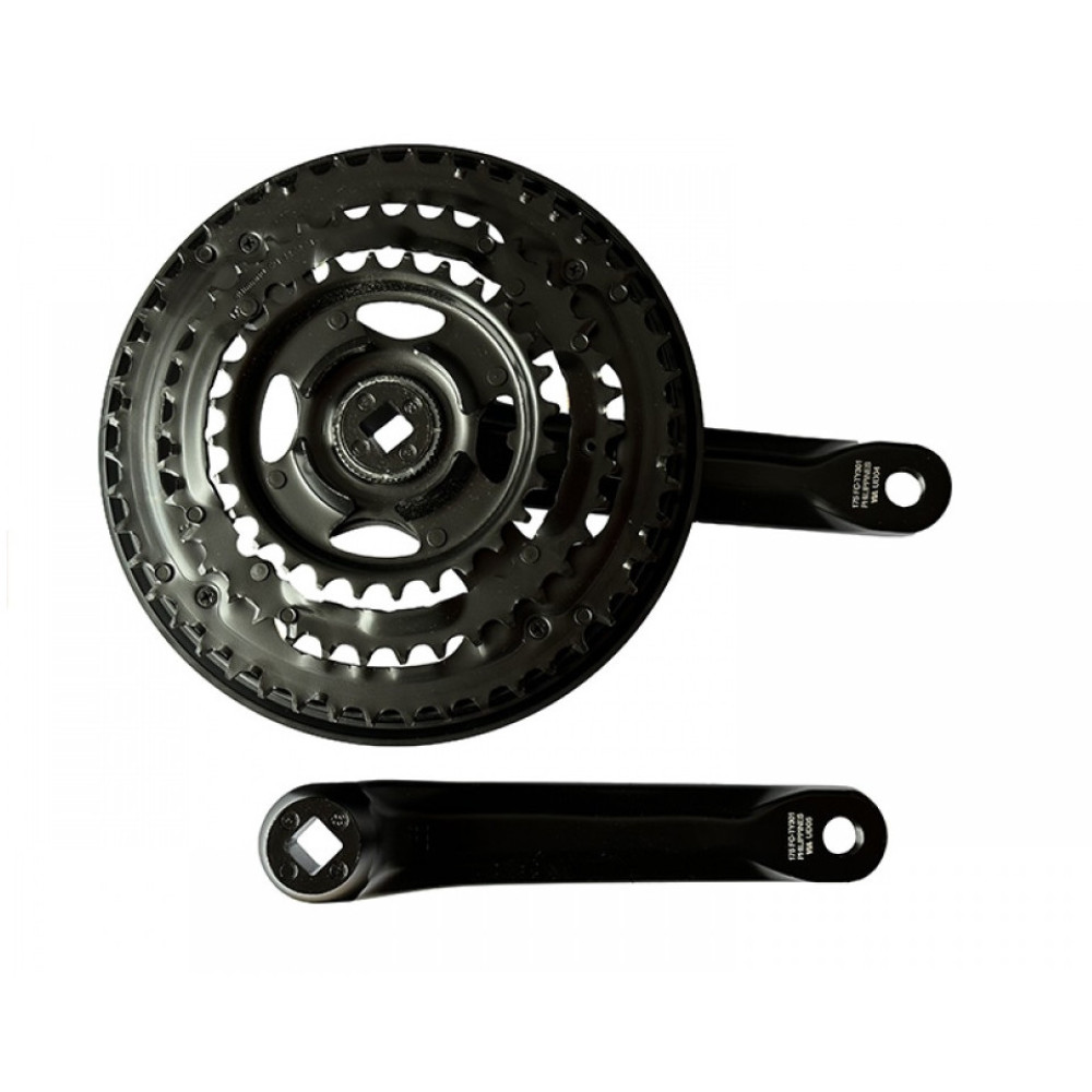 Шатуни Shimano FC-TY301 48/38/28T 175 мм