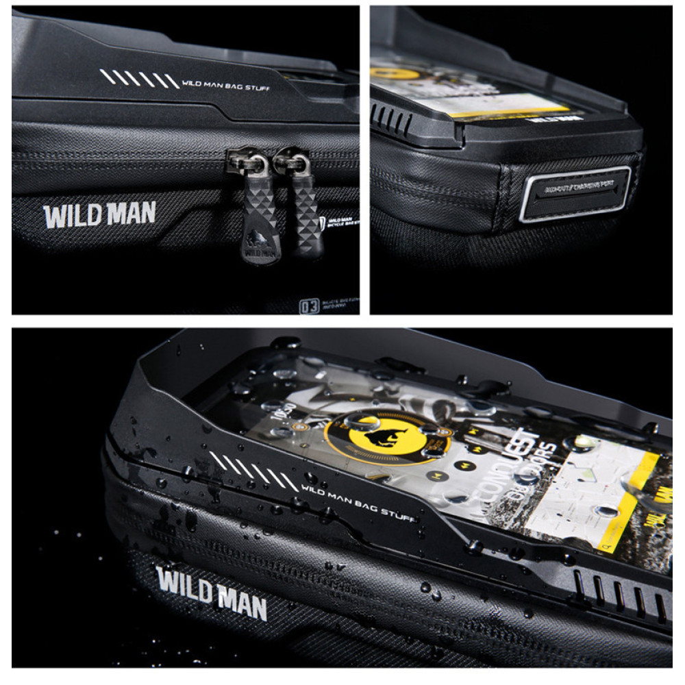 Сумка на кермо для телефону Wild Man XT3