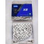 Цепь велосипедная KMC X8 1/2"х 3/32" с замком 116 зв.