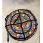 Тюбінг M&M 100 см, ватрушка, надувні санки + бананка