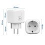 Розумна розетка WiFi з ваттметром Elivco Tuya / Smart Life 20 А