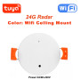 Датчик присутствия потолочный Wi-Fi 24G mmWave Tuya