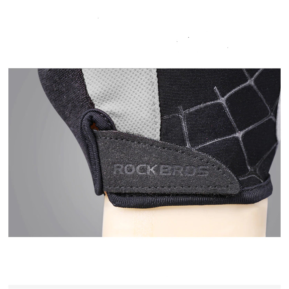 Велоперчатки RockBros Spider / Рукавички без пальців Зелені M