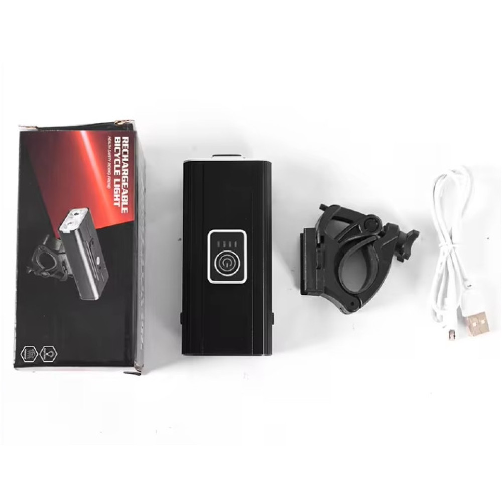 Велосипедная фара BikeLight 3 Led с Powerbank