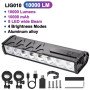 Велосипедна фара Newboler 8 led P90 10.000 Lumen, PowerBank 10.000 mAh