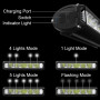 Велосипедная фара TouCloud 5 led P90 / 6000 Lumen, PowerBank 10.000 mAh