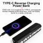 Велосипедная фара TouCloud 5 led P90 / 6000 Lumen, PowerBank 10.000 mAh
