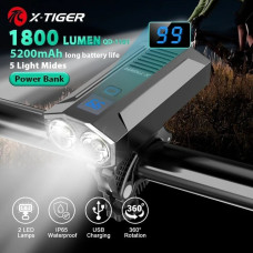 Велосипедний ліхтар X-Tiger QD-1101 1800Lm 5200mAh