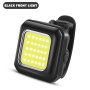 Велосипедный фонарь на руль габаритный West Biking 30 COB Led Чёрный