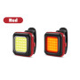 Велосипедний ліхтар на кермо габаритний West Biking 30 COB Led Червоний