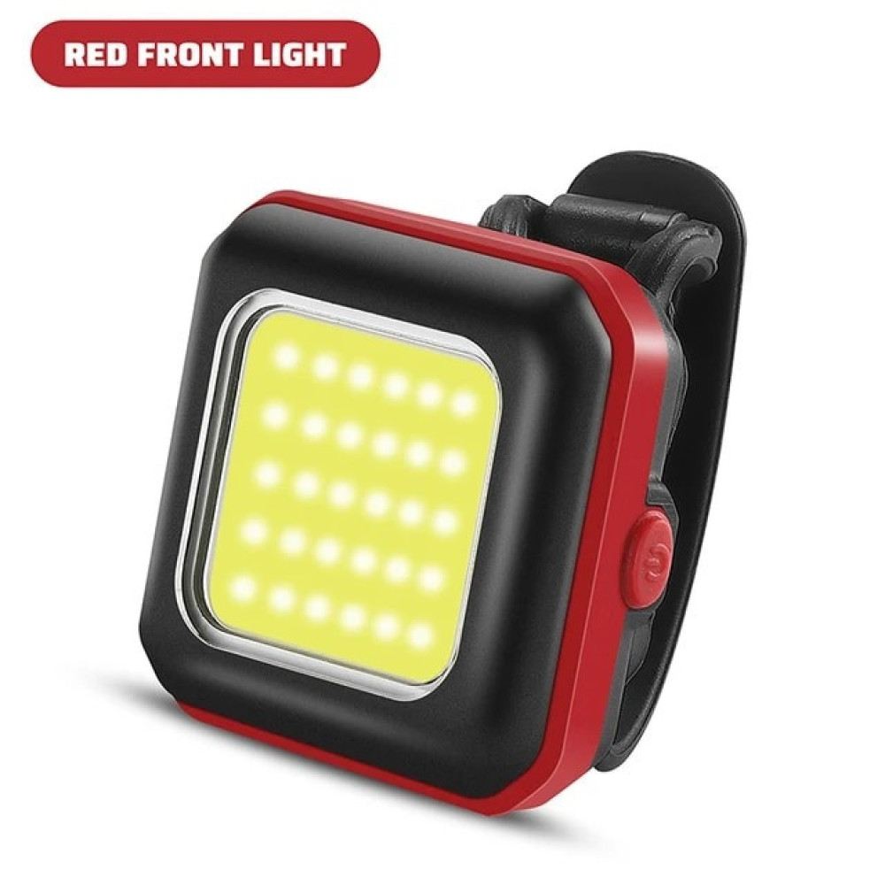 Велосипедный фонарь на руль габаритный West Biking 30 COB Led Красный