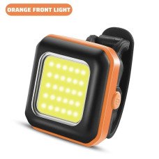 Велосипедний ліхтар на кермо габаритний West Biking 30 COB Led Помаранчевий