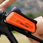 Велосумка на раму West Biking 2L Помаранчова
