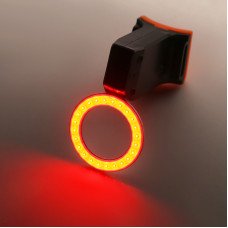Задний велосипедный фонарь LED USB Круг