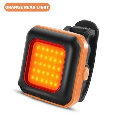 Велосипедний ліхтар задній габаритний West Biking 30 COB Led Помаранчевий