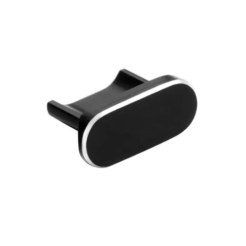 Заглушка Micro USB алюминиевая Чёрная
