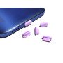Заглушка USB-C (Type-C) силиконовая от пыли сиреневая