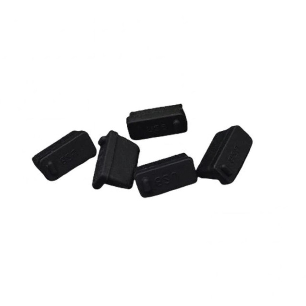 Заглушка від пилу для USB 1 шт Чорна