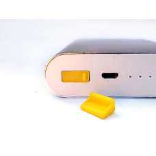Заглушка от пыли для USB 1 шт Желтая