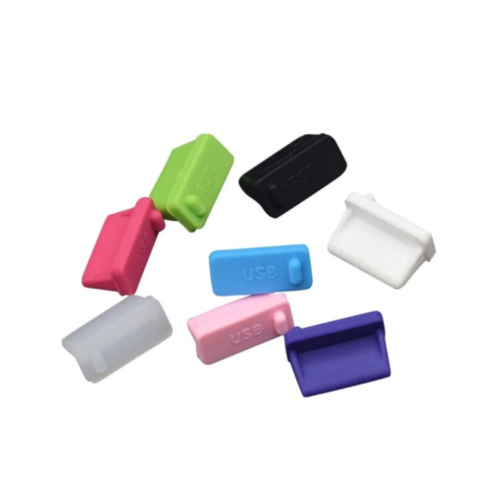 Заглушка від пилу для USB 1 шт Блакитна