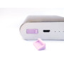 Заглушка від пилу для USB 1 шт Бузкова