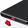 Заглушка USB-C алюмінієва Red