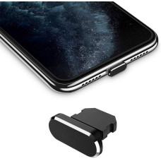 Заглушка от пыли для Iphone Lightning Чёрная